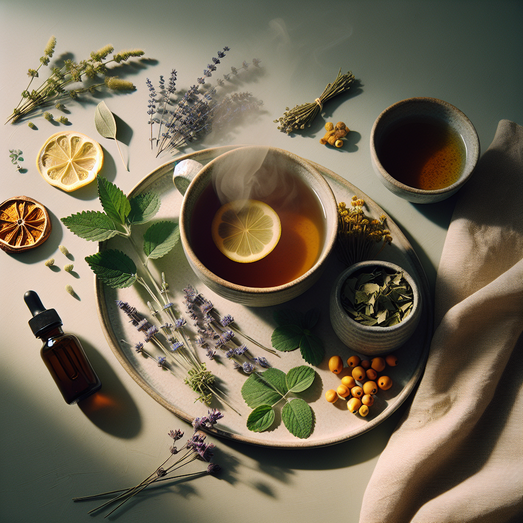 Plantes contre le stress en tisane et huiles essentielles
