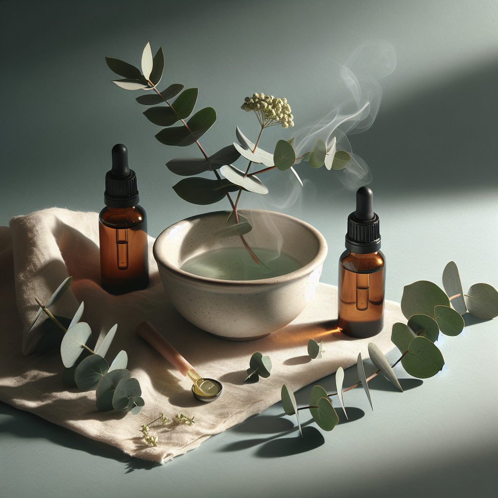 Huiles essentielles pour rhume et nez bouché