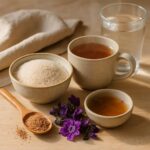 Plantes pour constipation: psyllium, lin et mauve